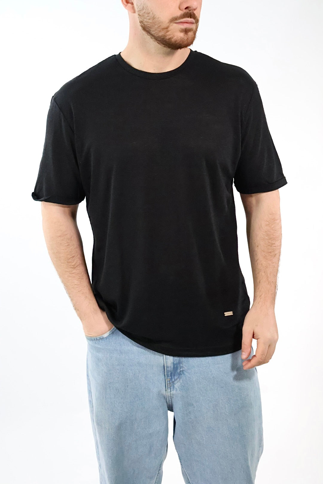 T-shirt lino 087Q GIANNI LUPO