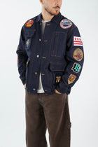 Giacca denim patch 385 BERNA