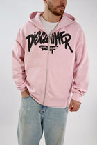 Felpa zip logo 476 DISCLAIMER