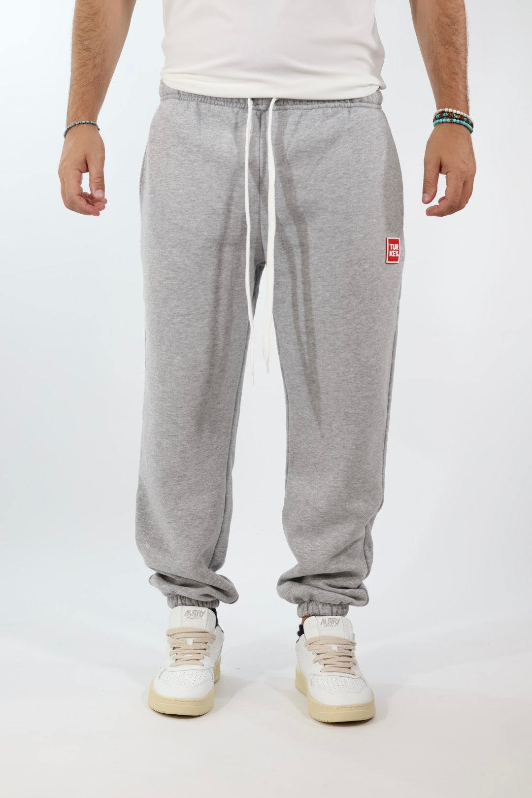 Pantalone tuta bill basic grey  TURKEY