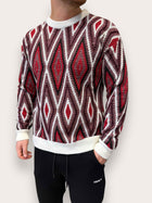 Maglione girocollo jacquard fin.7 BERNA