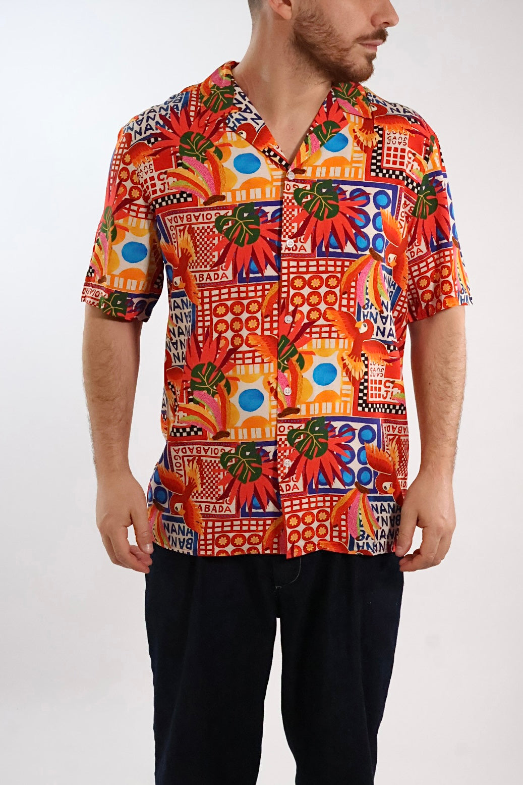 Camicia m/m viscosa bowling X08  EFFEK F**K