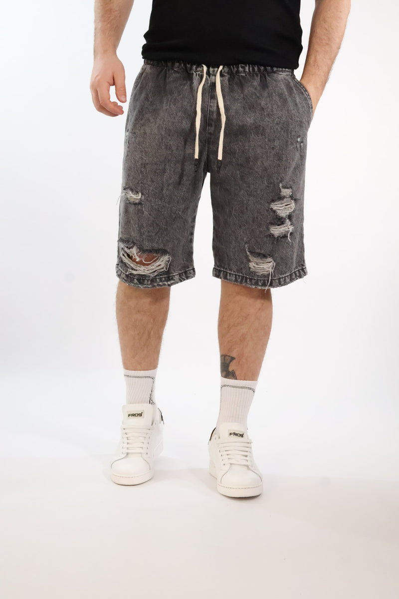 Bermuda denim coulisse  411  BL11