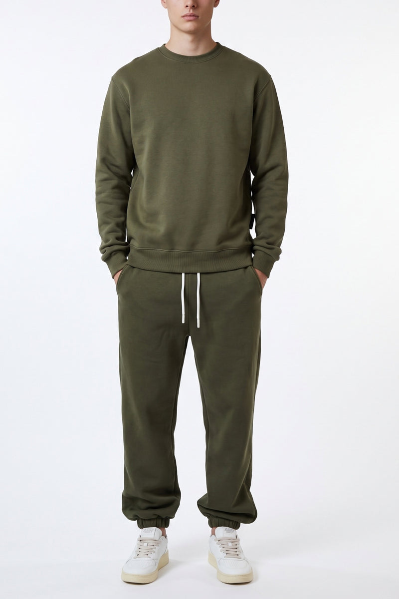 Pantalone 074-418 muschio jogger verde  BERNA