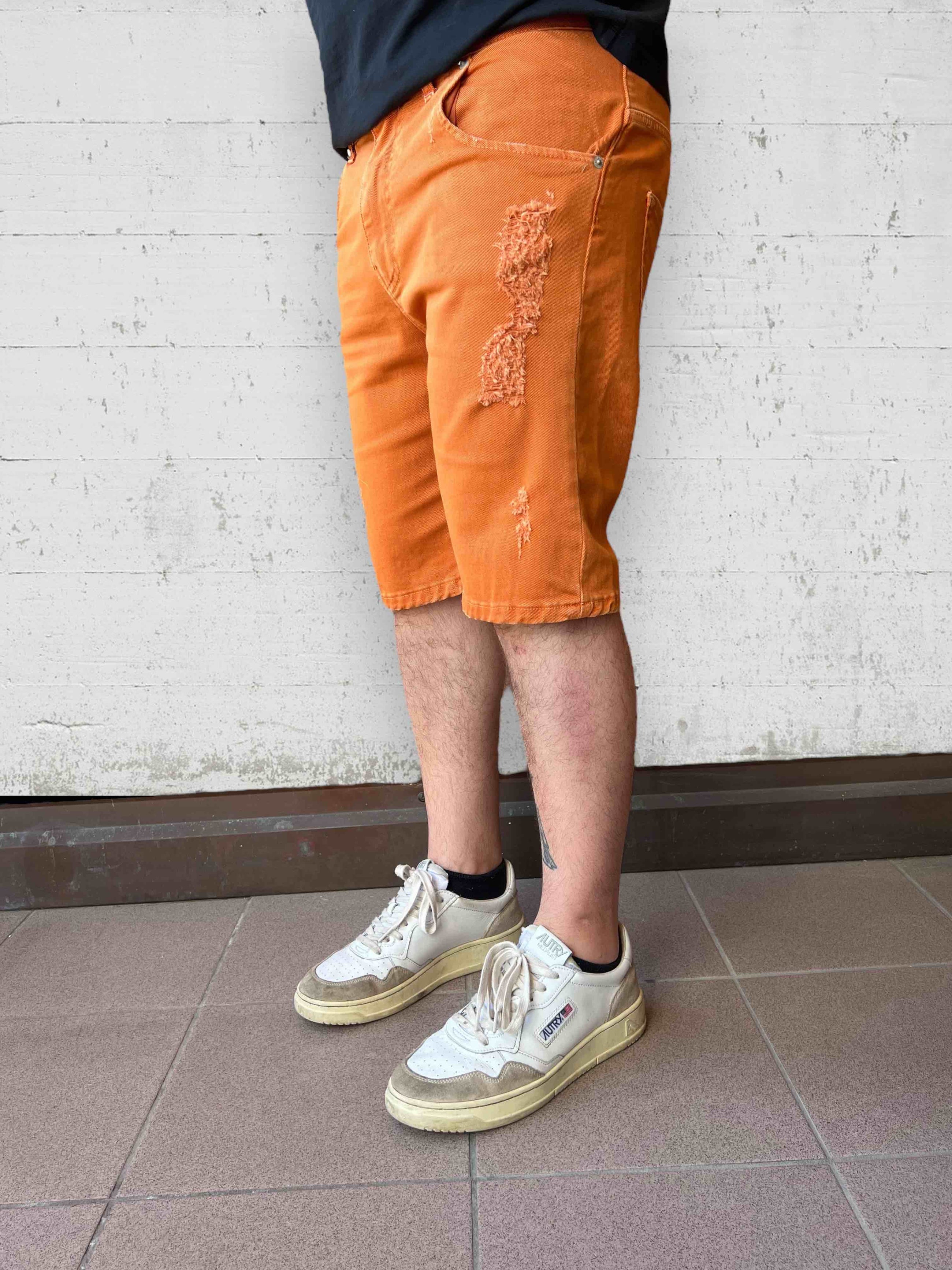 Bermuda bull denim rotture BL11