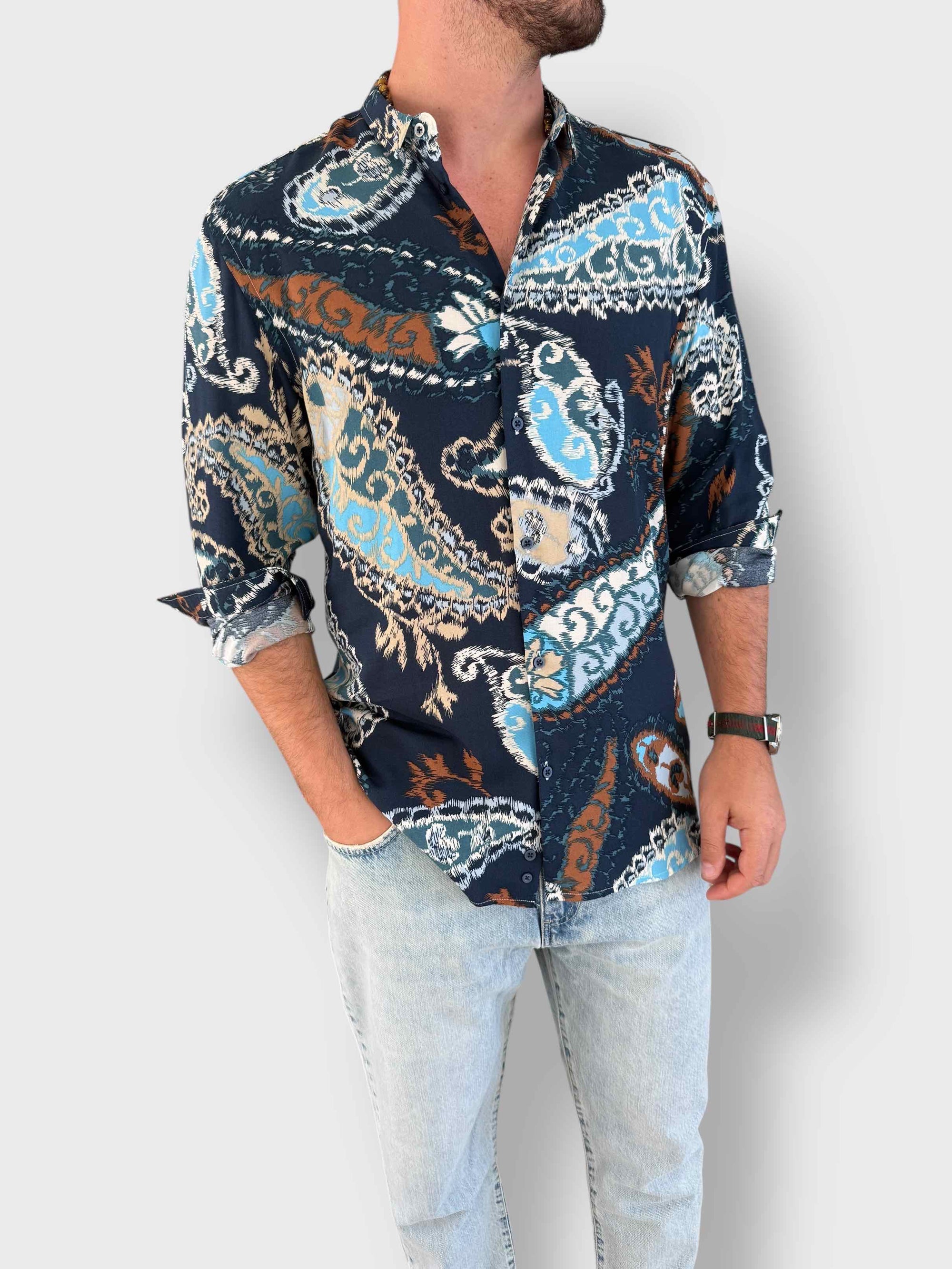 Camicia viscosa BL11