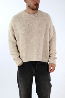 Maglione boucle cropped fit M65 OVERD
