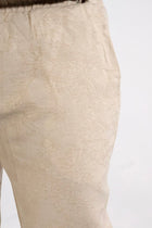 Pantalaccio ricamato misto lino  015TB GIANNI LUPO