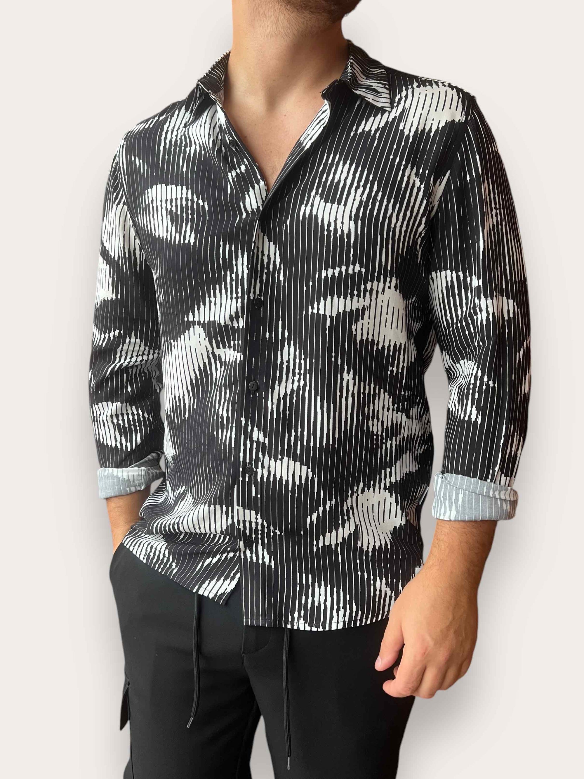 Camicia viscosa vulcano ALTATENSIONE