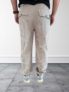 Pantalone devorè in velluto  ricamato 143 BERNA