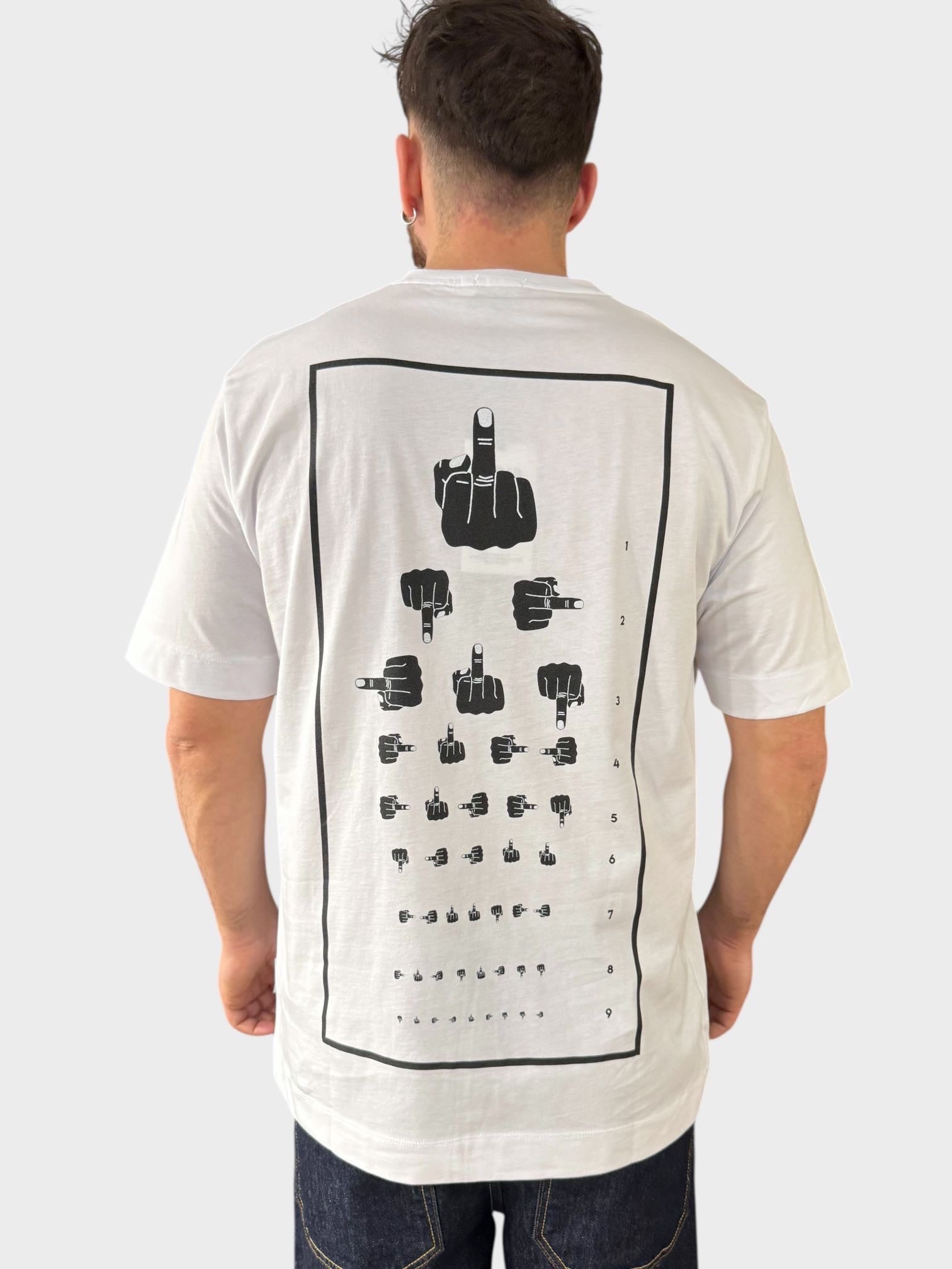 T-shirt dito medio 083 BERNA