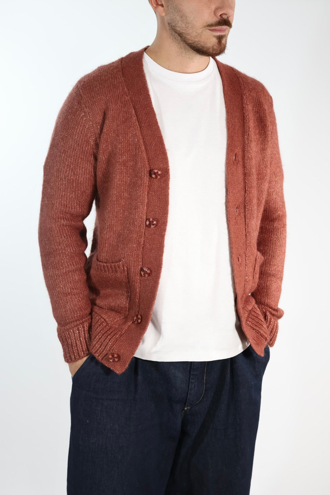 Cardigan M38 tasche a toppa OVERD