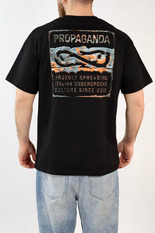 T Shirt label rust tee 649 PROPAGANDA
