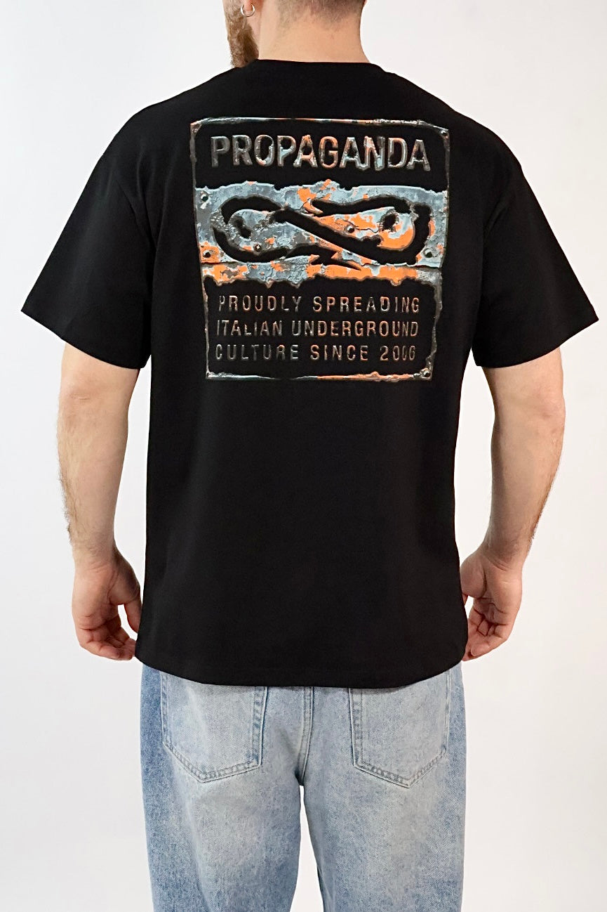 T Shirt label rust tee 649 PROPAGANDA