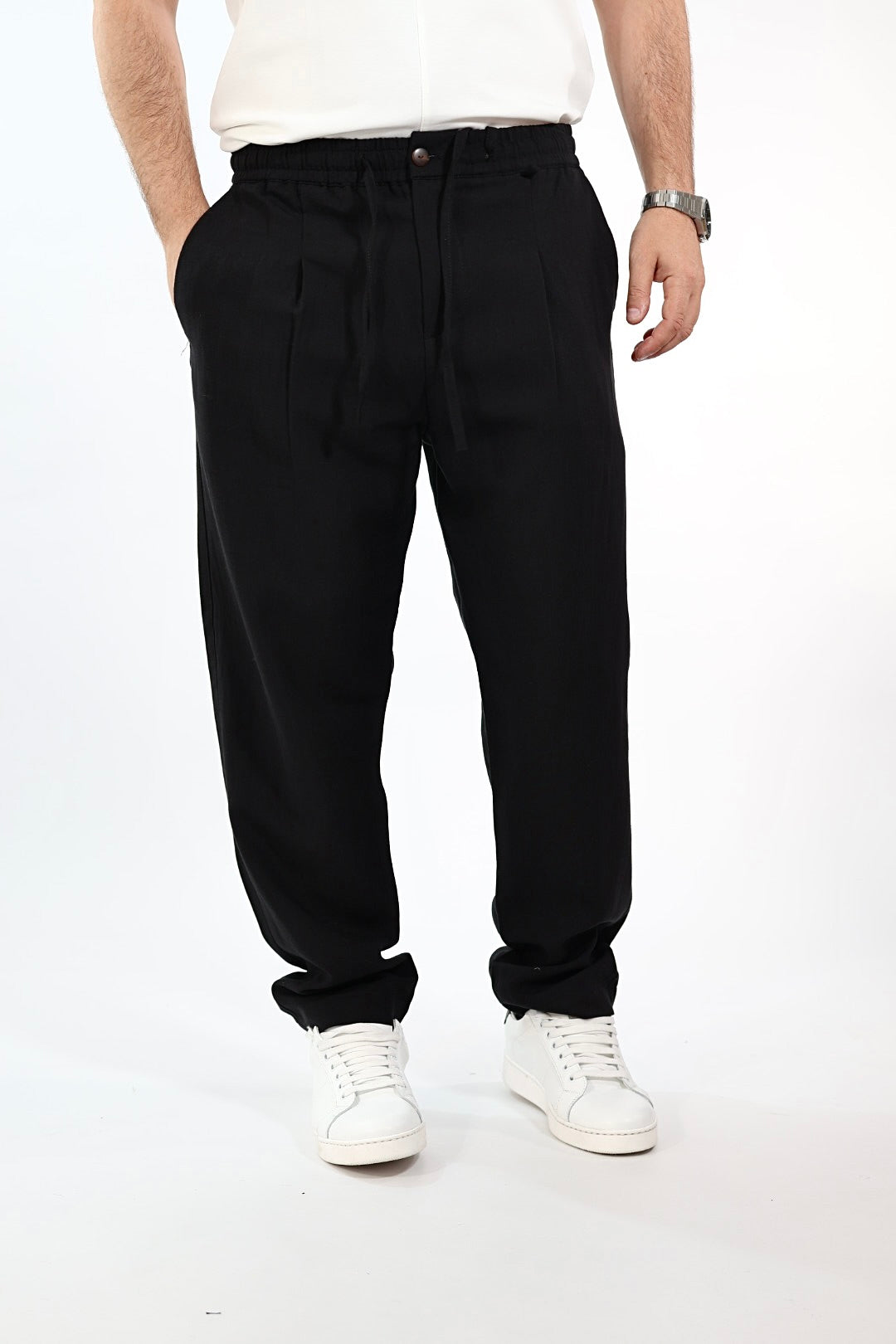 Pantalaccio lino/tencel 419  BERNA