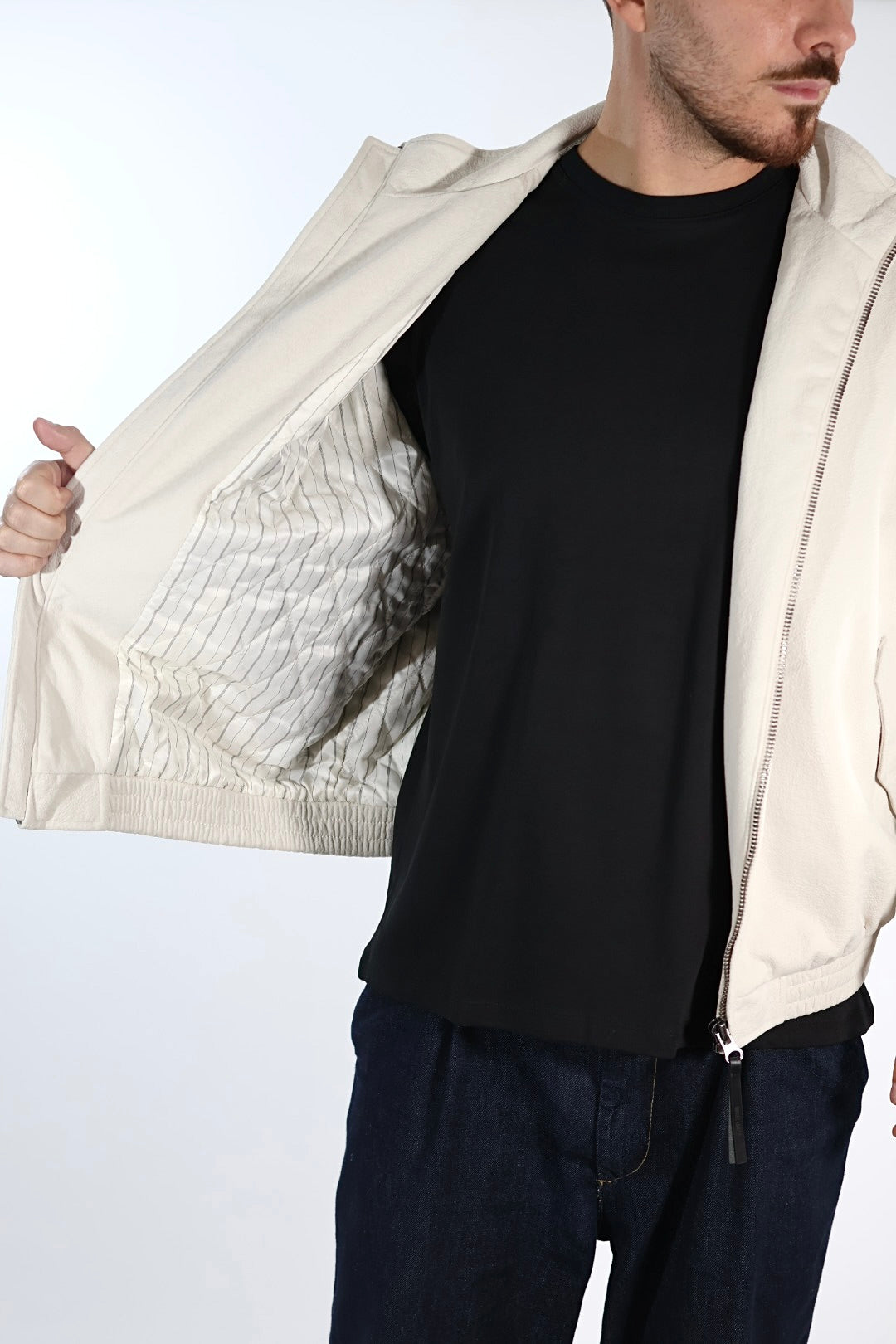 Giacca 138G ecopelle Double Label GIANNI LUPO