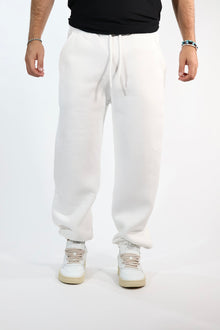 Pantalone 074-128 jogger bianco BERNA