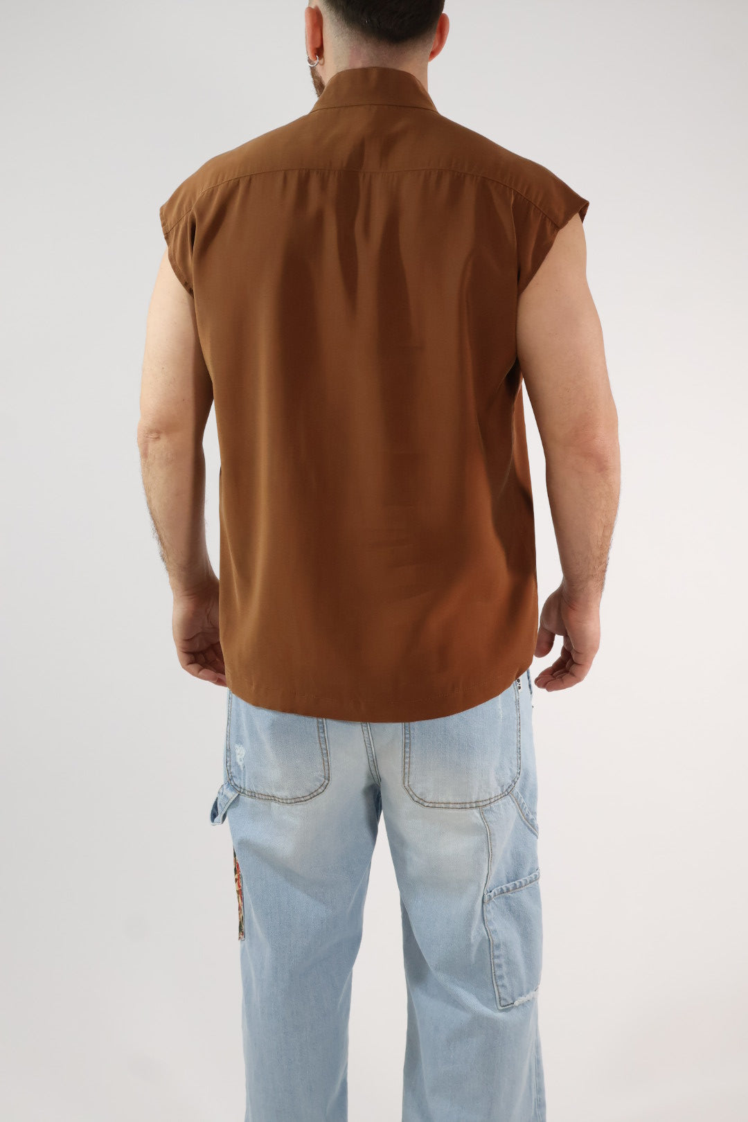 Camicia rayon smanicata C63 OVER-D