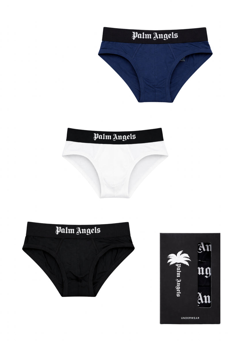 Mutanda Slip logo 01TR PALM ANGELS underwear