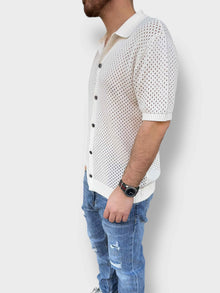Polo in maglia traforata GIANNI LUPO
