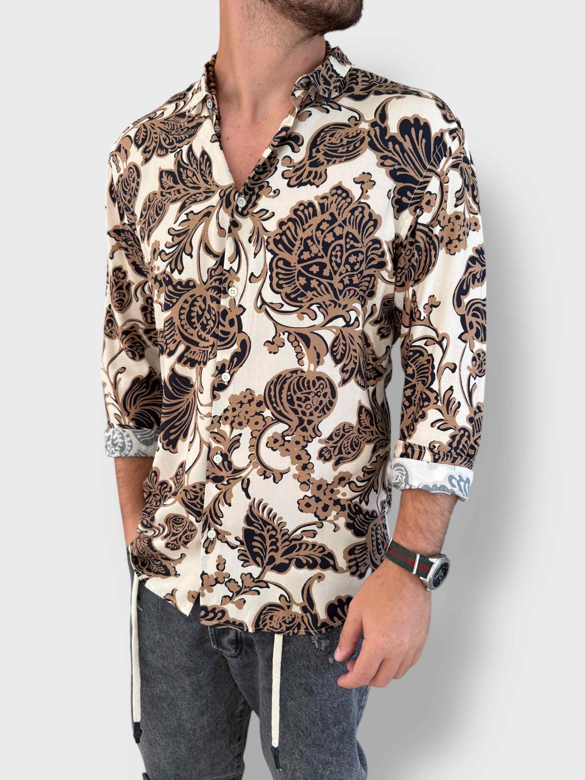 Camicia viscosa BL11