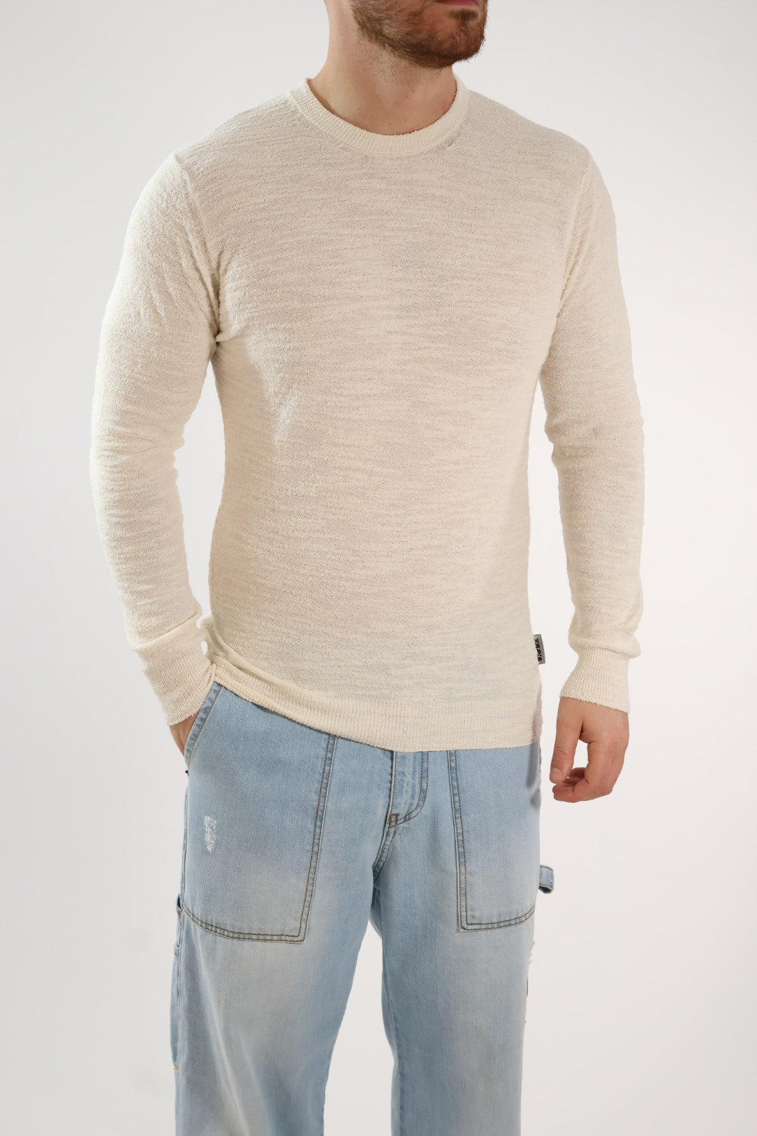 Maglioncino girocollo boucle 030 BERNA