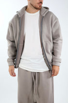 Felpa FL30 zip cappuccio conceptual WHY NOT BRAND