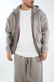 Felpa FL30 zip cappuccio conceptual WHY NOT BRAND