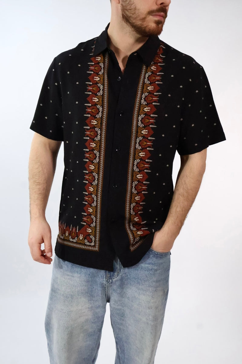 Camicia m/m viscosa 026TB  GIANNI LUPO