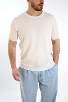 T-shirt in maglia lino/viscosa 335  LANDEK