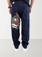 Jeans palazzo stampa 098 BERNA