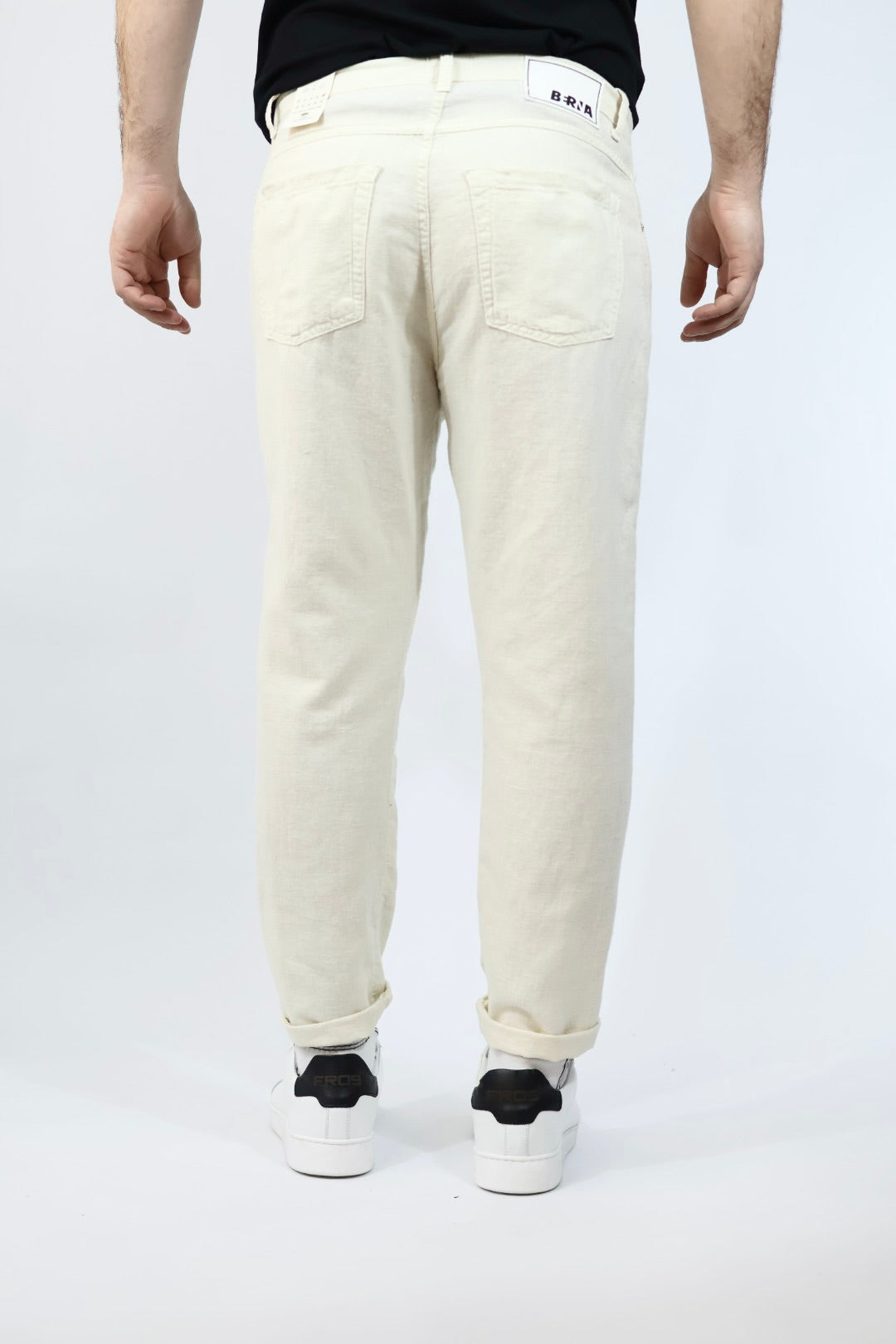 Pantalone cropped lino maracana 209 BERNA