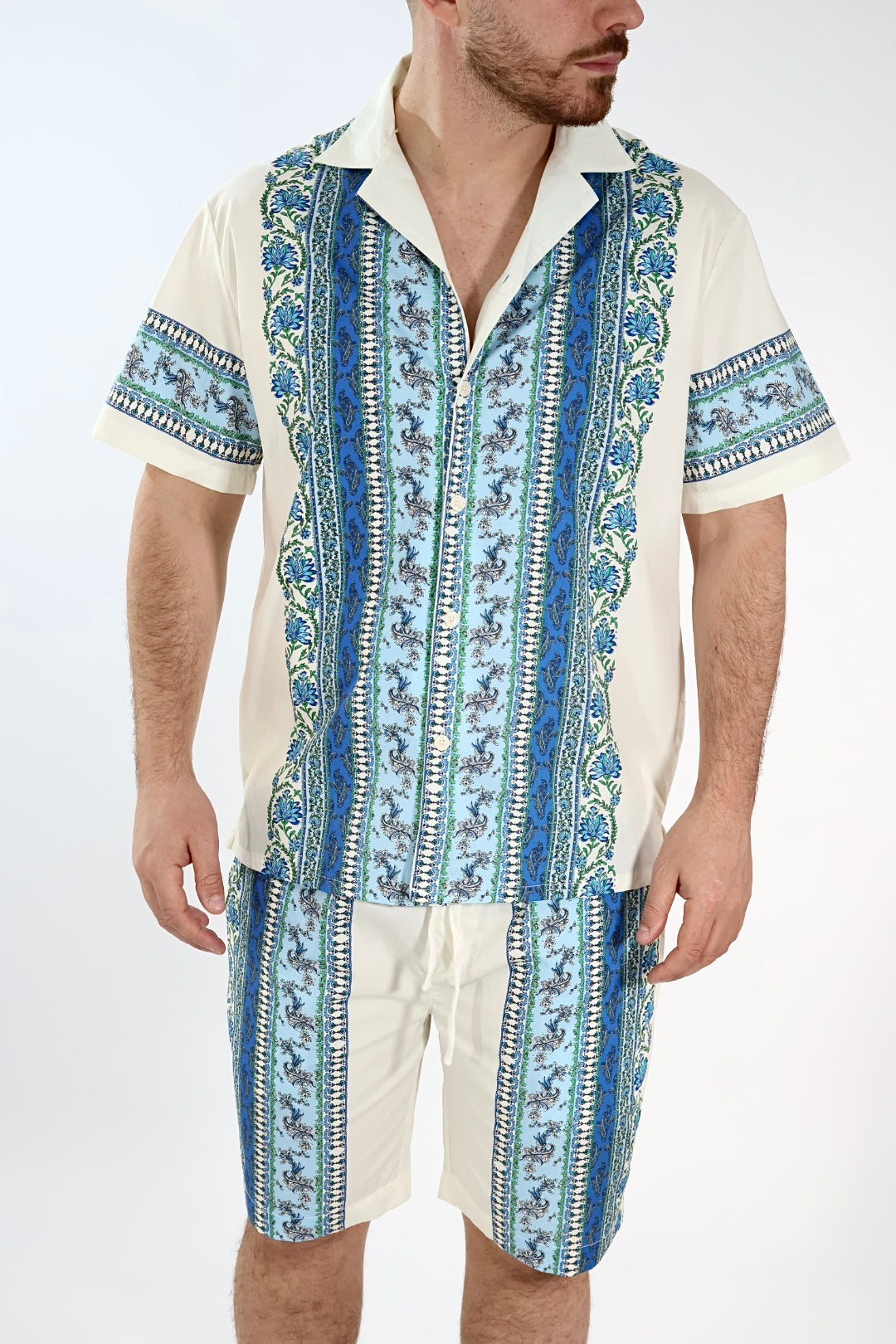 Camicia m/m fantasia 020TB  GIANNI LUPO