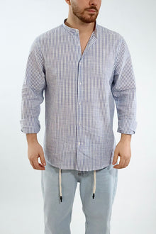 Camicia righe lino RIG6 WHY NOT BRAND