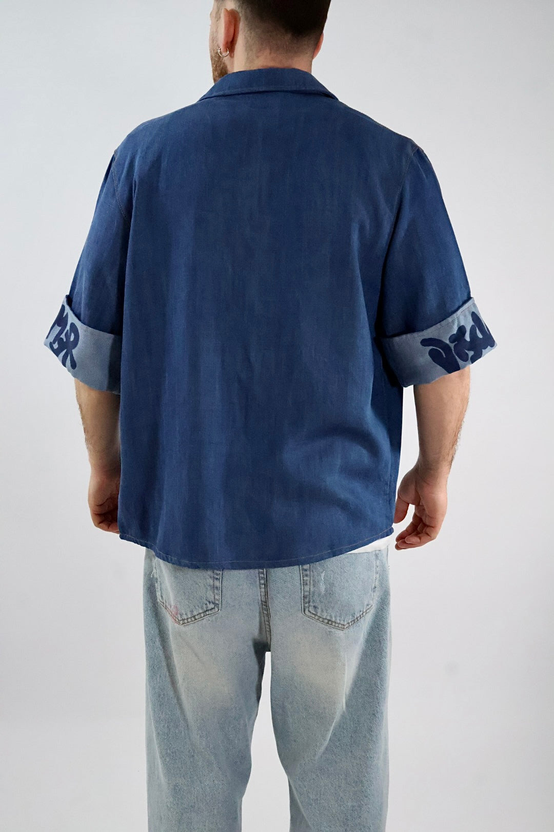 Camicia manica corta denim 519 DISCLAIMER