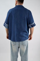 Camicia manica corta denim 519 DISCLAIMER