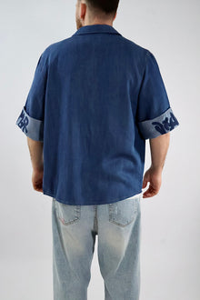 Camicia manica corta denim 519 DISCLAIMER