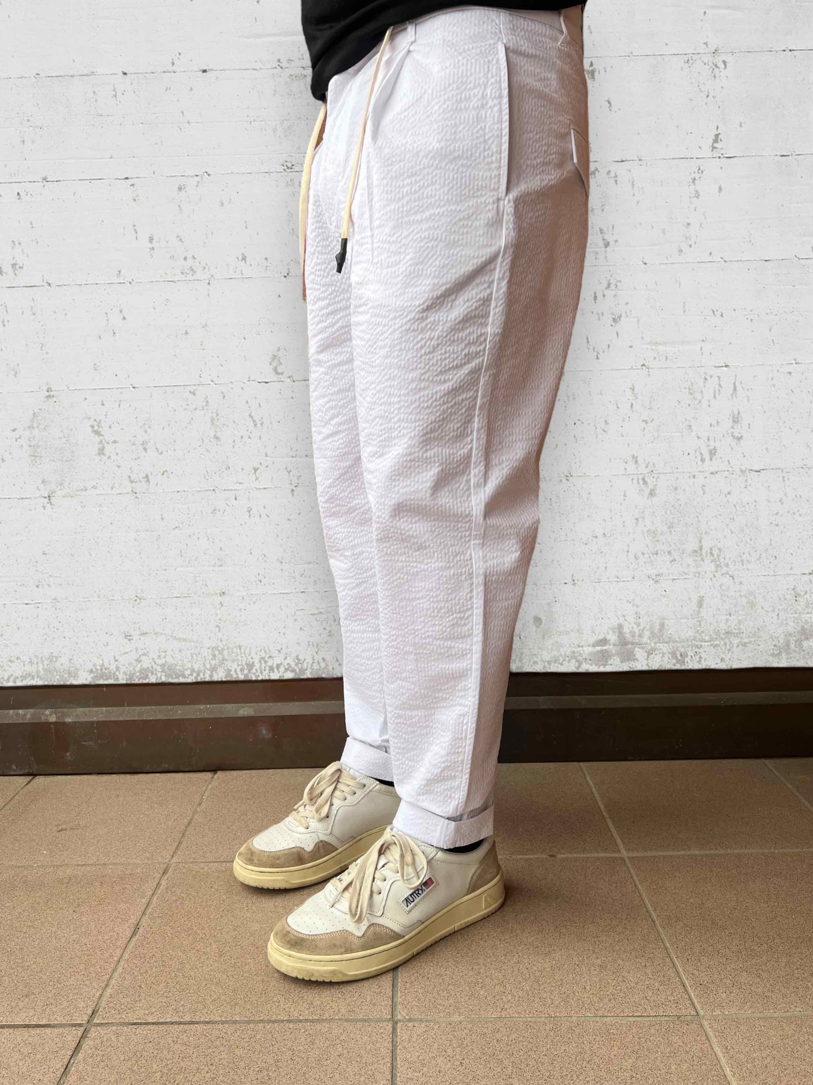 Pantalone goffrato BL11