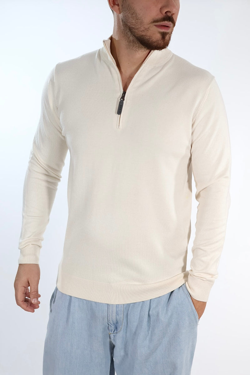 Maglioncino M25 zip lupetto  OVERD