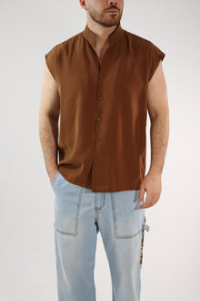 Camicia rayon smanicata C63 OVER-D