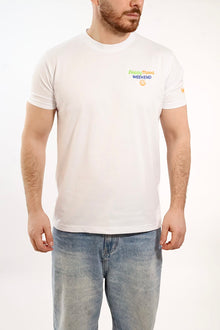 T-shirt ricamo happy mood 1853 SUPERCULTURE