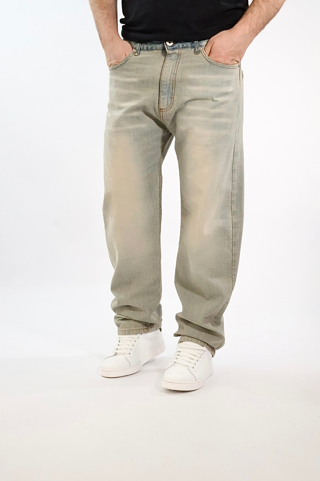 Jeans Denim sabbiato straight 071 BERNA