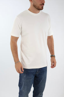 T-shirt basica viscosa bianco 505L GIANNI LUPO