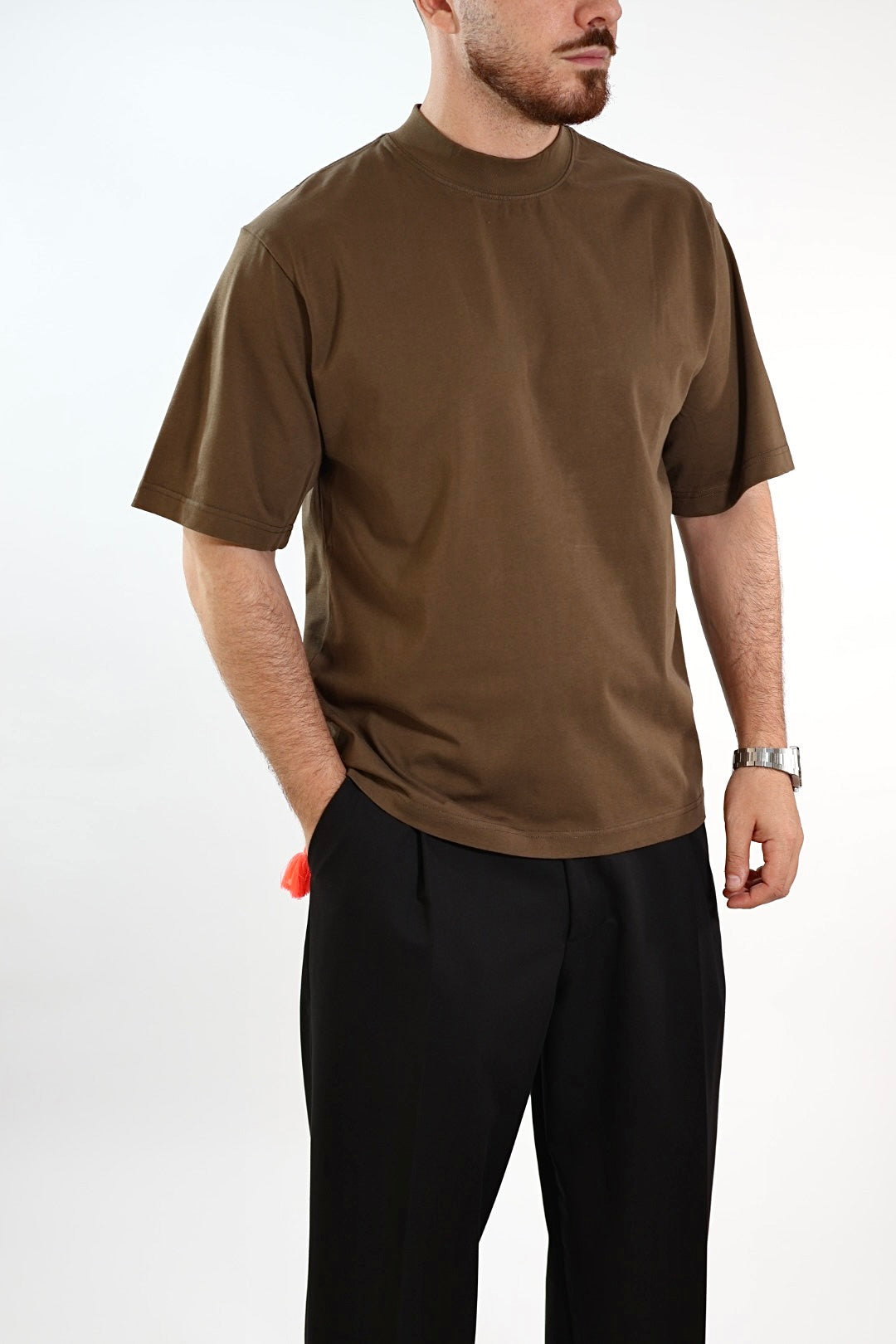 T shirt vintage boxy con ciondolo 242 BERNA