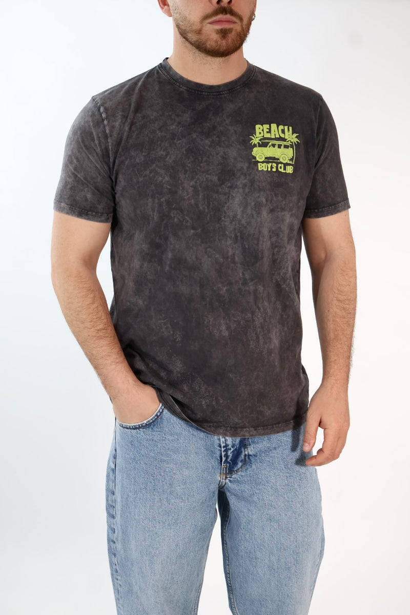 T-shirt stampa beach boys club  A1933 SUPERCULTURE