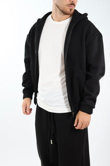 Felpa FL30 zip cappuccio conceptual WHY NOT BRAND