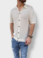 Polo in maglia traforata GIANNI LUPO