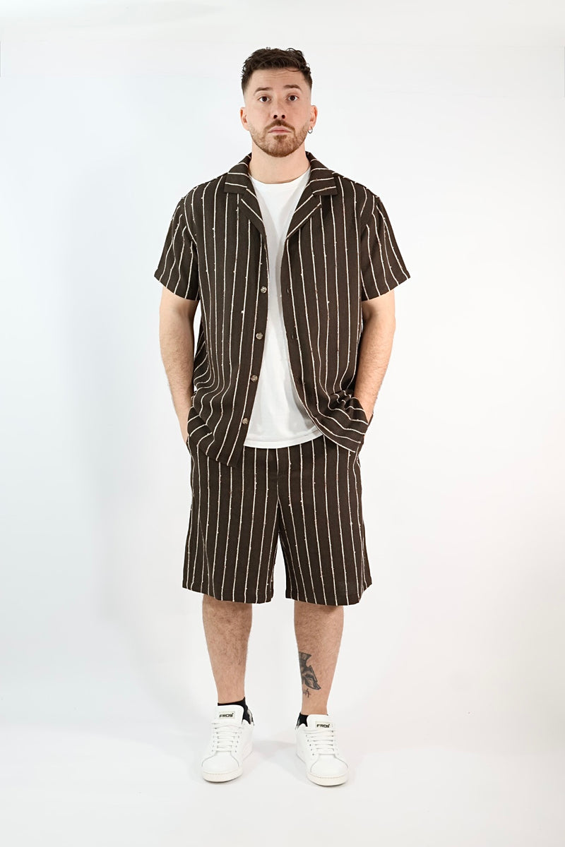 Bermuda riga jaquard 162 BL11