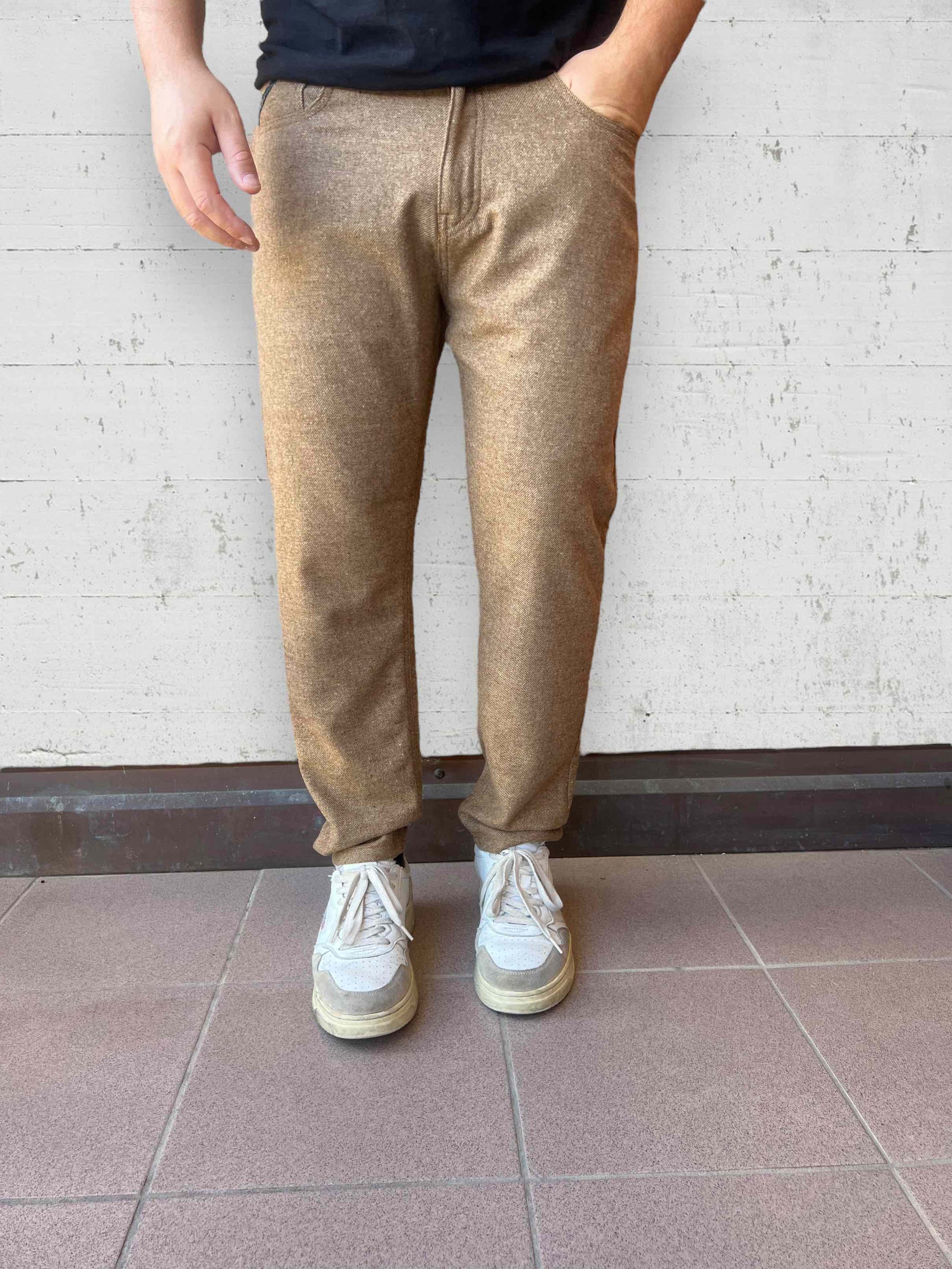 Pantalone Yellowstone cropped lana PONT