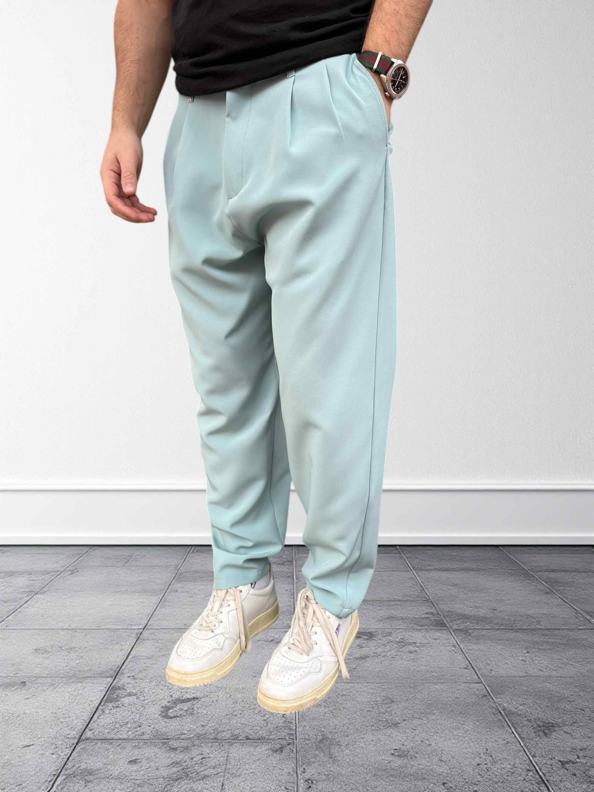 Pantalone dritto morbido BERNA
